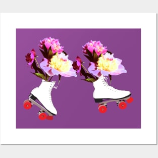 Flowers Skaters Posters and Art